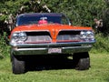 Restored Classic Black And Orange Pontiac