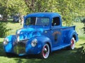 Restored Classic Blue Half Ton Truck