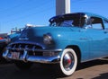 Restored Classic Blue Pontiac