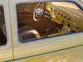 Classic car interior Royalty Free Stock Photo