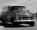 Restored Classic Chevrolet Panel Truck