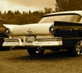 Restored Classic Ford Fairlane In Sepia