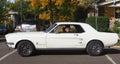 Restored Classic White Mustang