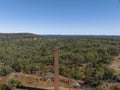 Restored Copperfield Copper Mine Stack Aerial