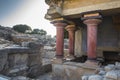 Knossos Palace Crete Royalty Free Stock Photo