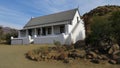 Doornhoek cottage overlooking Doornhoek Dam Royalty Free Stock Photo