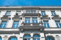 Restored facade of old apartment building in Berlin Royalty Free Stock Photo