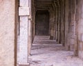 Restored hallways dated back to the delhi sultanate