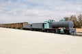 Restored Hejaz railway train built for by the Ottoman Empire that was exploded by T. E. Lawrence during World War I.