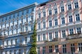 Restored houses in Berlin-Prenzlauer Berg Royalty Free Stock Photo