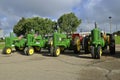 Restored John Deere Classic Tractors