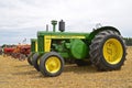 Restored 720 John Deere tractor