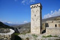Tower in Khoy village. Chechnya, Russia, Caucasus