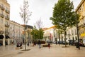 Lisboa, Portugal, the Largo square do Intendente, the heart of Mouraria