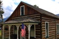 Historic Mountain Log Cabin Royalty Free Stock Photo