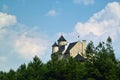 Restored medieval castle of Bobolice near Czestochowa.