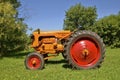 Restored Minneapolis Moline tractor