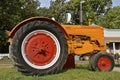 Restored Minneapolis Moline tractor