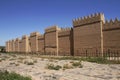 Restored ruins of ancient Babylon, Iraq Royalty Free Stock Photo