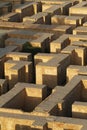 Restored ruins of ancient Babylon, Iraq.