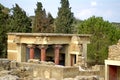 Restored ruins of Knossos, on Crete