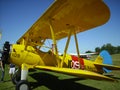 Restored Stearman EAA Argentina Royalty Free Stock Photo