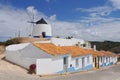 Restored traditional windmill Odeceixe Algarve Portugal. Royalty Free Stock Photo