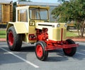 Restored vintage tractor