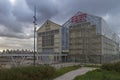 The Restored Warehouses of the Museum of Modern and Contemporary Art, behind the beach at the Port of Dunkirk