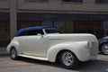 Restored white 1949 Chevy