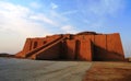 Restored ziggurat in ancient Ur Royalty Free Stock Photo