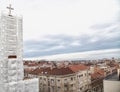 Restoring of the church tower