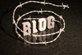 Restricted freedom of blogging