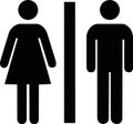 Restroom Bathroom Symbols with SVG Instant Download / Vinyl & Craft Cutting File