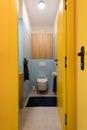 Restroom of small urban apartment