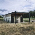 Restrooms in France Royalty Free Stock Photo