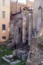 Rests of the Theatre of Balbus in Rome, Italy