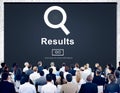 Results Information Homepage Evaluation Search Concept Royalty Free Stock Photo