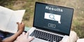 Results Information Homepage Evaluation Search Concept Royalty Free Stock Photo