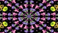 Pottery pattern kaleidoscopic