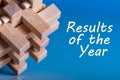 Results of the year. 2017 review. Time to summarize and plan goals for the next year. Business background