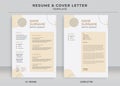 Resume and Cover Letter Template, Cv professional jobs resumes