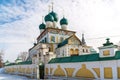 Resurrection Cathedral in Tutaev, Russia. Golden Ring Travel