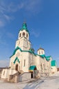 Resurrection Cathedral in Yuzhno-Sakhalinsk Royalty Free Stock Photo