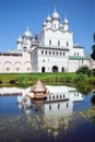 The Resurrection of Christ (1670) and Assumption Cathedral in Kremlin of Rostov