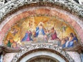 Resurrection of Jesus - Venetian mosaic Royalty Free Stock Photo