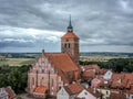 Reszel castle in Poland Royalty Free Stock Photo