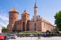 Reszel, Poland - Castle. Landmarks in the old town of the medieval city. Summer