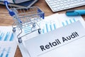 Retail audit report and business papers