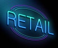 Retail concept. Royalty Free Stock Photo